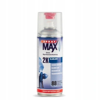 Безбарвний Глянцевий прозорий лак 400 мл SPRAY MAX 2k затверджувач