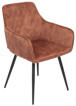 Стілець для кухні та вітальні HOMLA 897639 SATORI 57 x 59 x 84 см Цегляний (5904183897639)