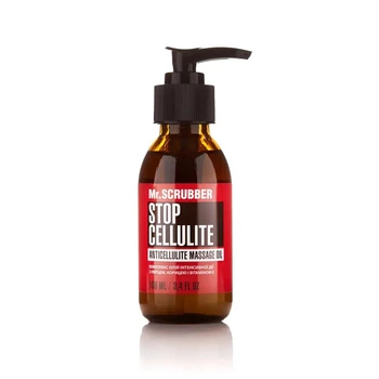 Антицелюлітна масажна олія Stop Cellulite Mr.SCRUBBER 100ml