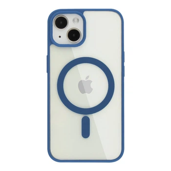Чохол NEW TPU Color with Magsafe для iPhone 15 Plus Колір Navy Blue