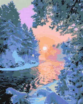 Алмазная мозаика/вышивка 40*50 см Оригами