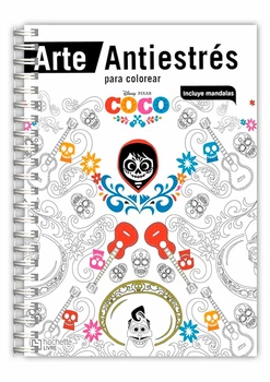Раскраска Мандалы из мультфильма «Коко» / Coco Mandalas – 62 страницы, формат А4