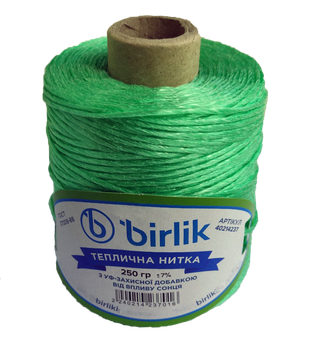 Шпагат поліпропіленовий "BIRLIK" 250 г 200 м зелений