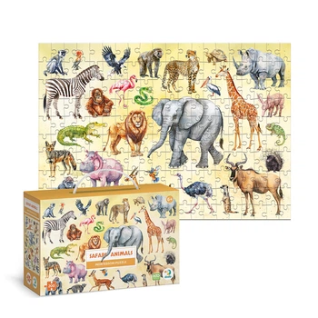 Пазл Dodo Монтессори Животные Сафари, 200 элементов 4823115912534