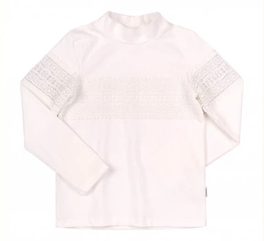 Джемпер для девочки Bembi ГФ 119 146 см молочный
