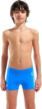 Плавки-шорты для мальчиков Arena LOGO SWIM SHORT голубой детский 140 см (010349-508)