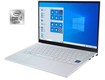 Ноутбук Б/У Samsung K02US White / Екран 15.6" FHD OLED / Intel Core i7- 10510U / RAM 16Gb / SSD 256Gb M2 / Intel UHD Graphics