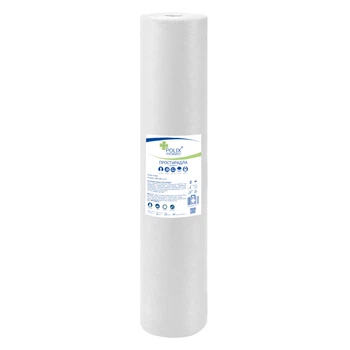 Простыни медицинские Polix PRO&MED 0,8x100 м (1 рул.) с спанбонда. Белый