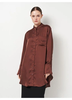 Сорочка H&M M Коричневий 0997073