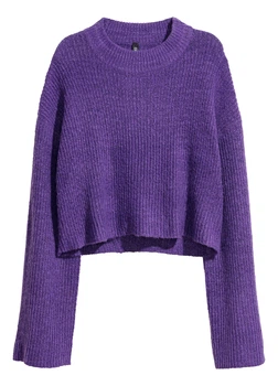 Свитер H&M XS Фиолетовый 0574112