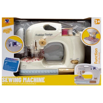 Дитяча побутова техніка "Швейная машинка" XS-25055(White) світлові та звукові ефекти