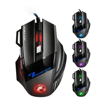 Ігрова дротова миша PowerMe RapidFire X7 Black з RGB-підсвіткою
