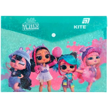 Папка на кнопці Kite LOL А4 LO25-244-2