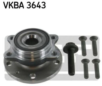 Ступица колеса в сборе передняя/задняя SKF (VKBA 3643)