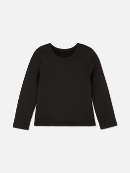 Лонгслів для спорту Primark чорний NGLIU052 116
