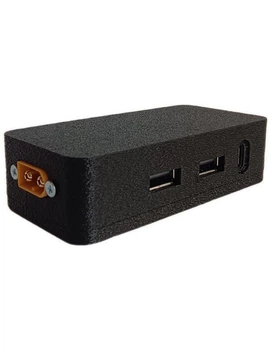 Блок питания от аккумулятора с XT60 и встроенным вольтметром 2×USB / 1×Type-C / DC 5.5×2.1 мм