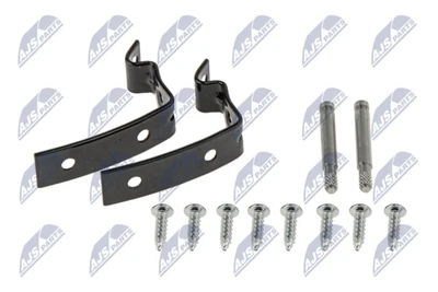 Ремкомплект AUDI A4 B6 2000-2004,A4 B7 2004-2008,A8 4E2/4E8 2002-2010/METALOWE ZAWIASY SCHOWKA PASAЇERA+TRZPIENIE ZAWIASУW+WKRКTY MONTAЇOWE/ EZCAU084 NTY (EZCAU084)