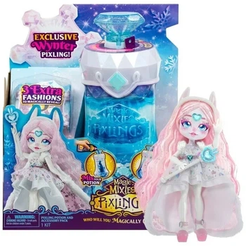 Ігровий набір Magic Mixies Лялька-сюрприз Зайчик Pixlings Wynter the Bunny