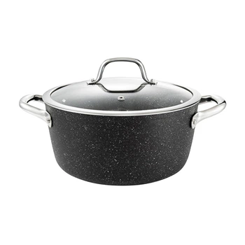 Кастрюля с крышкой Tescoma President Stone 780335 24 см 4,5 л