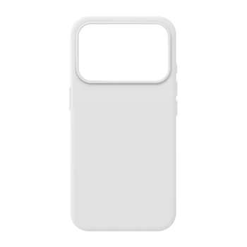 Силиконовый чехол с MagSafe для Apple iPhone 17 Pro, ICON2 MagCase, Белый, противоударный, панель с мягкой подкладкой, защита всего корпуса, поддержка беспроводной зарядки, совместим с защитными стеклами и пленками, ArmorStandart (ARM86678)