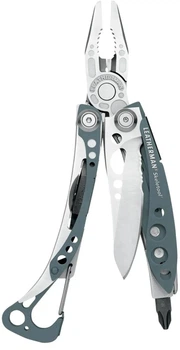 Мультиінструмент LEATHERMAN Skeletool Columbia Blue, картонна коробка