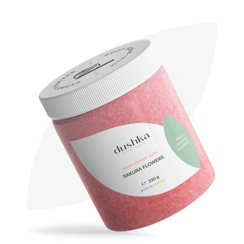 Скраб-жвачка для тела Цветы сакуры Dushka 330 г 4823099404360
