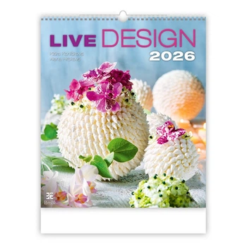 Календарь настенный Helma 2026 Live Design, 45x52 см (N260-26)
