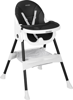 Krzesełko do karmienia Ricokids Mani 3 w 1 Czarne (5903890622121)
