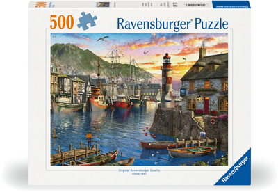 Puzzle Ravensburger Poranek w porcie 500 elementów 12000212 (4005555002123)