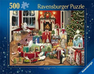 Puzzle Ravensburger W święta 500 elementów 12000227 (4005555002277)