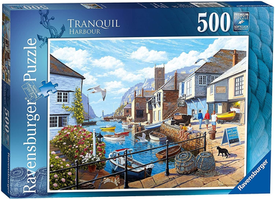 Puzzle Ravensburger Tranquil Harbour 500 elementów 12000503 (4005555005032)