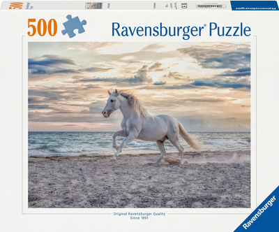 Puzzle Ravensburger Galop na plaży 500 elementów 12000222 (4005555002222)