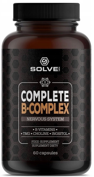 Suplement diety Solve Labs Complete B-Complex 60 kapsułek (5903293767801)