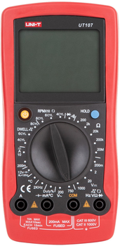 Мультиметр універсальний UNI-T UT107 (5901436741077)