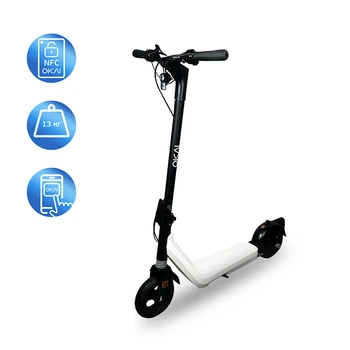 Електросамокат OKAI Zippy ES50С 8" 250W/500W, 5.2Ah, 20 km, 25 km/h, 10°, 13.5 kg (ES50C-B)