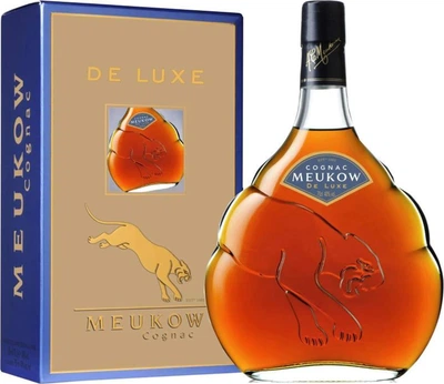 Коньяк Meukow De Luxe 0.7 л 40% у подарунковій упаковці (3257150101119)
