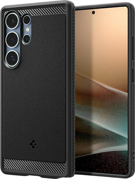 Панель Spigen Rugged Armor MagFit для Samsung Galaxy S25 Ultra Matte Black (8809971237826)