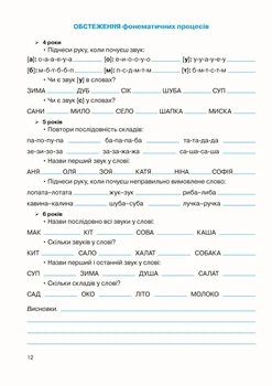 Мовленнєва картка з картинками. Логопедичне обстеження рівня мовленнєвого розвитку дитини - Альона Король