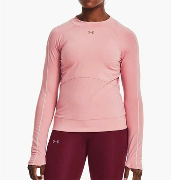 Кофта жіночі Under Armour Rush Coldgear Long Sleeve Training Top Pink M Рожевий 1365721-663