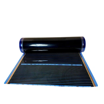 Саморегулирующаяся Инфракрасная пленка HeatTech PTC-610 Graphene 100 см с Графеном Синяя