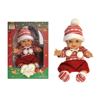 Пупс Baby so lovely гумовий в зимовому одязі, 254-2