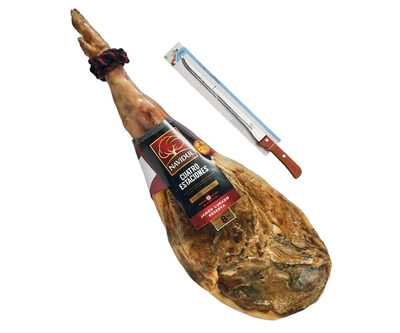 Хамон Серрано Резерва Навидуль «4 сезона» (Jamón Serrano Reserva 4 Estaciones NAVIDUL) 7-8 кг. +НОЖ