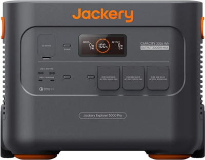 Stacja ładująca Jackery Explorer 3000 Pro / 3000 W / 3024 Wh / Li-Ion (70-3000-EUOR01)