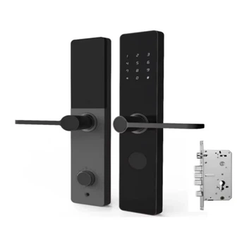 Замок розумний, з відбитком пальця TTLOCK APP BLUETOOTH підключення до телефону, чорний (90002)