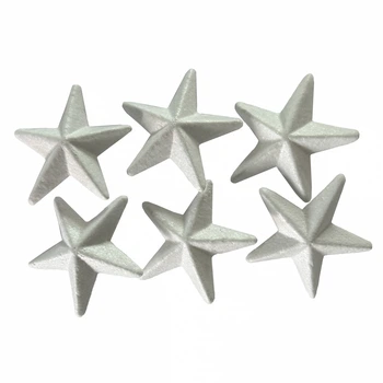 Заготовка, Новогодняя пенопластовая, 6 шт., по 10 см., Звезды, (743151)