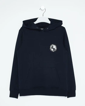 Худі JACK&JONES темно-синій з принтом ZEYUT893 152