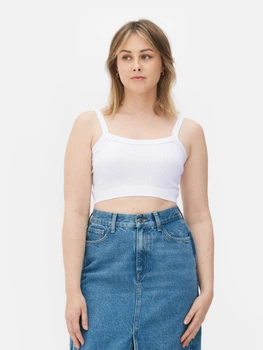 Топ для спорту Primark білий KDUQH530 2XS