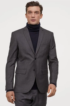 Піджак H&M темно-сірий STDGP725 44