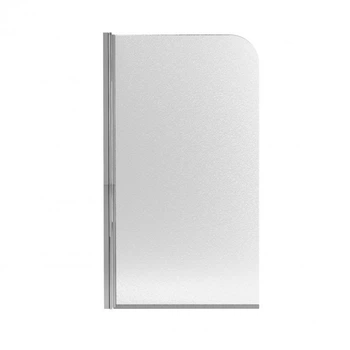 Штора на ванну Qtap Standard CRM407513APL Стекло Pear 75х140 см левая