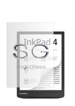 Бронеплівка для PocketBook 743G InkPad 4 на екран поліуретанова SoftGlass